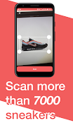 Schermata Sneakerr : Scan sneakers 1