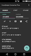 Coordinate Converter Plus ဖန်သားပြင်ဓာတ်ပုံ 3