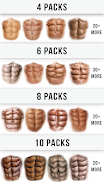 Man Abs Editor: Men Six pack, Screenshot 2