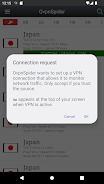 VPN Proxy OvpnSpider ภาพหน้าจอ 1