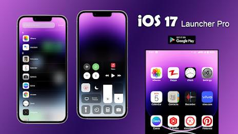 iOS 17 Launcher Pro ဖန်သားပြင်ဓာတ်ပုံ 2