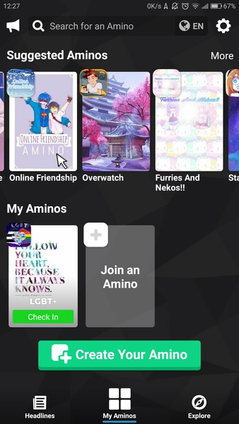 Amino: Communities and Fandom 스크린샷 0