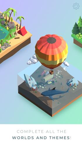 3D World - Puzzle game Tangkapan skrin 1