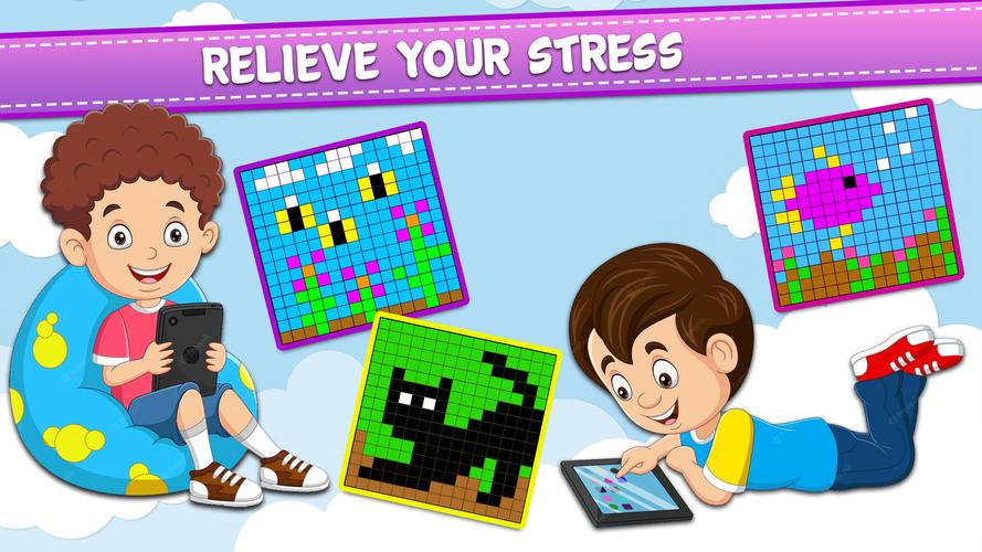 Pixel Art Coloring Games 螢幕截圖 2