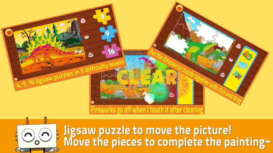 Dinosaur world Demo应用截图第2张