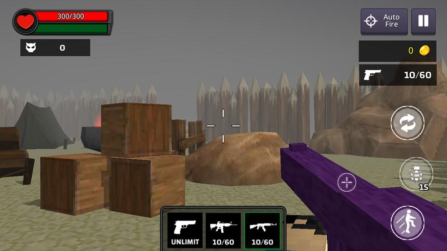 Schermata Pixel Gunner 1