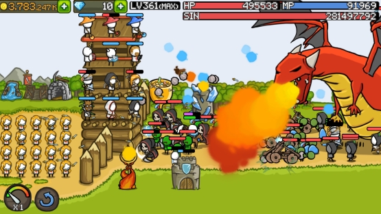 Grow Castle - Tower Defense स्क्रीनशॉट 2
