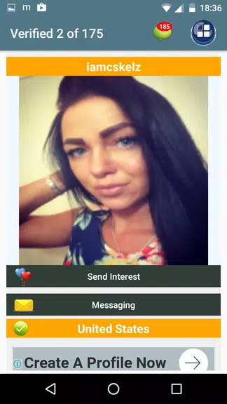 MeetOutside.com USA Dating App Tangkapan skrin 0