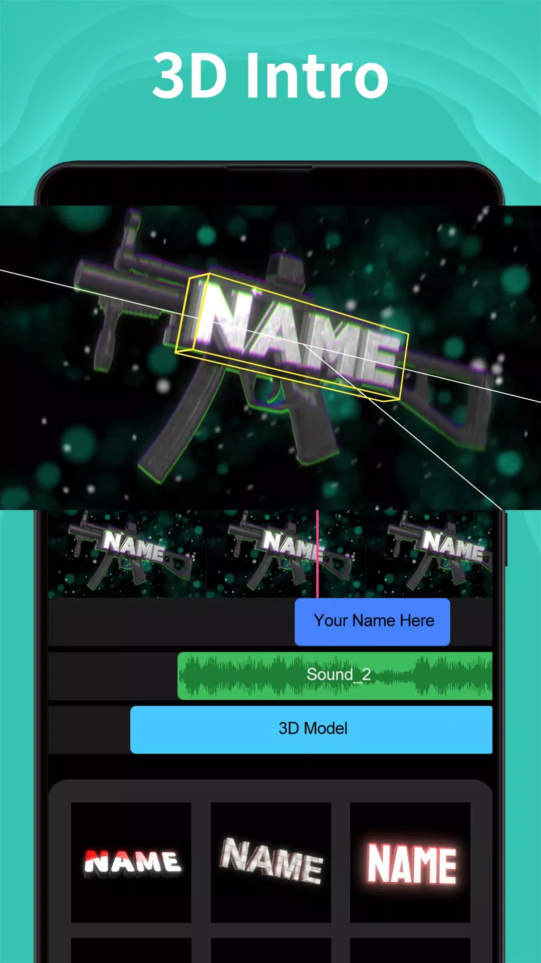 Intro Maker -video intro outro Screenshot 2