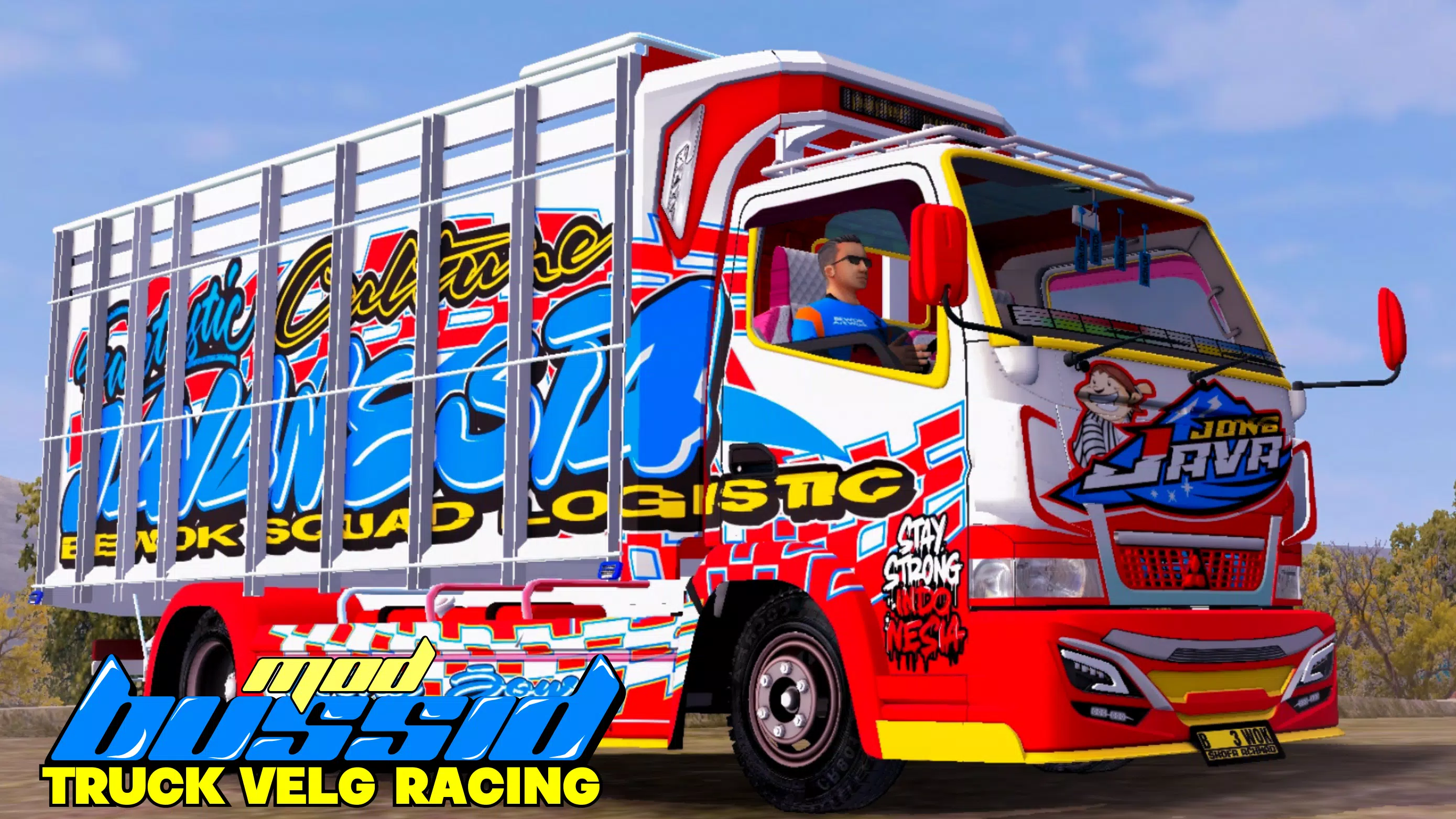 Mod Bussid Truck Velg Racing 螢幕截圖 0