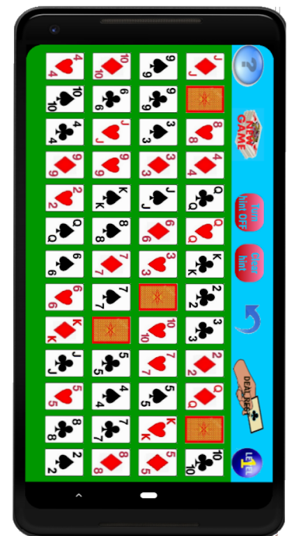 Differerent Solitaire game 스크린샷 0