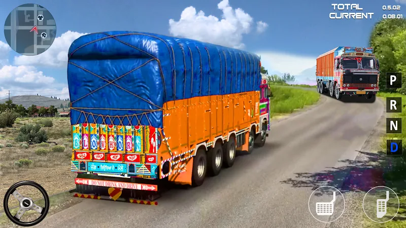 Indian Driver Cargo Truck Game应用截图第2张