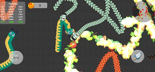 Snake Zone.io Hungry Slither 스크린샷 0