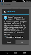 SuperVPN Fast VPN Client 螢幕截圖 1