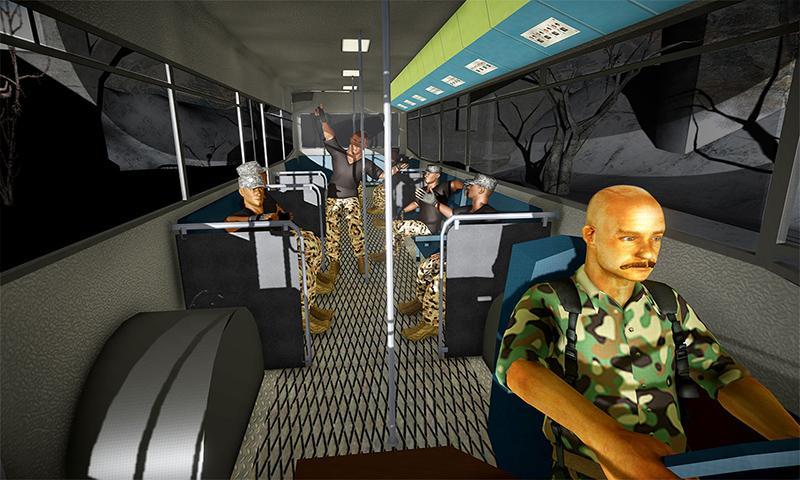 Army Bus Driving Simulator Ảnh chụp màn hình 2