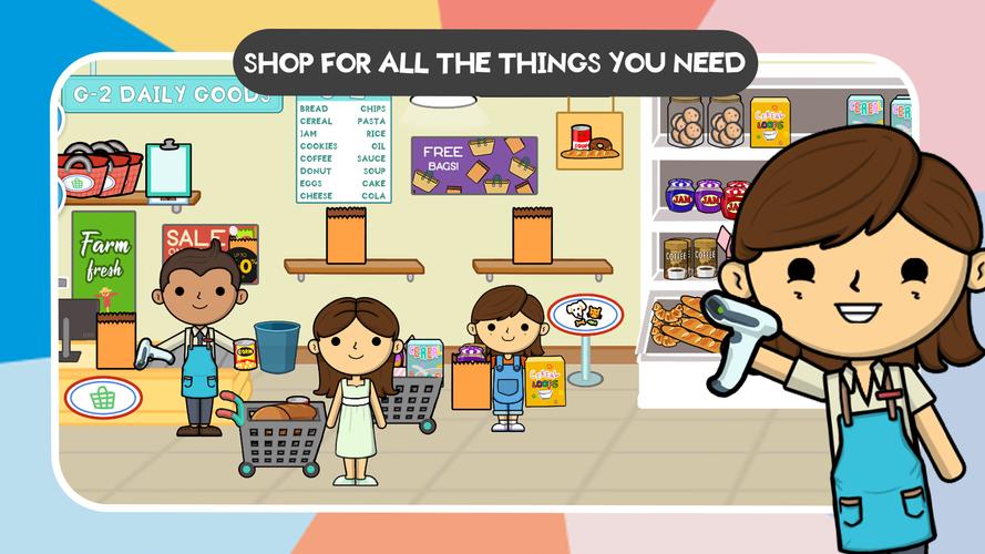 Lila's World: Grocery Store Tangkapan skrin 2