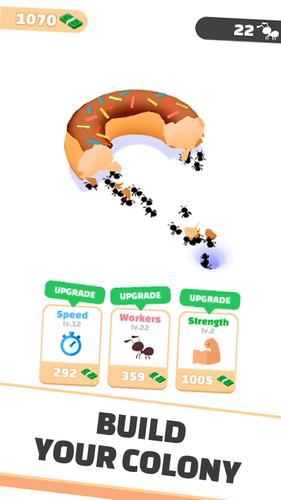 Idle Ants - Simulator Game Tangkapan skrin 0
