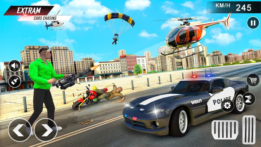 US Police Chase Thieves Games Schermafbeelding 3