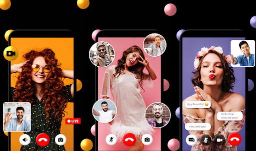 Live Video Call - Random Video chat Livetalk Captura de pantalla 1