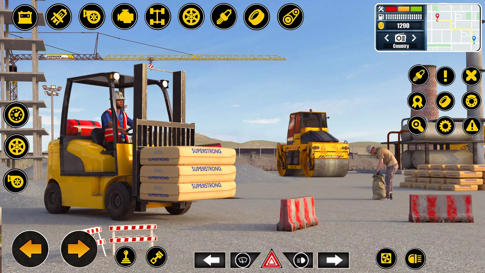 3D City Road Construction Game 螢幕截圖 2