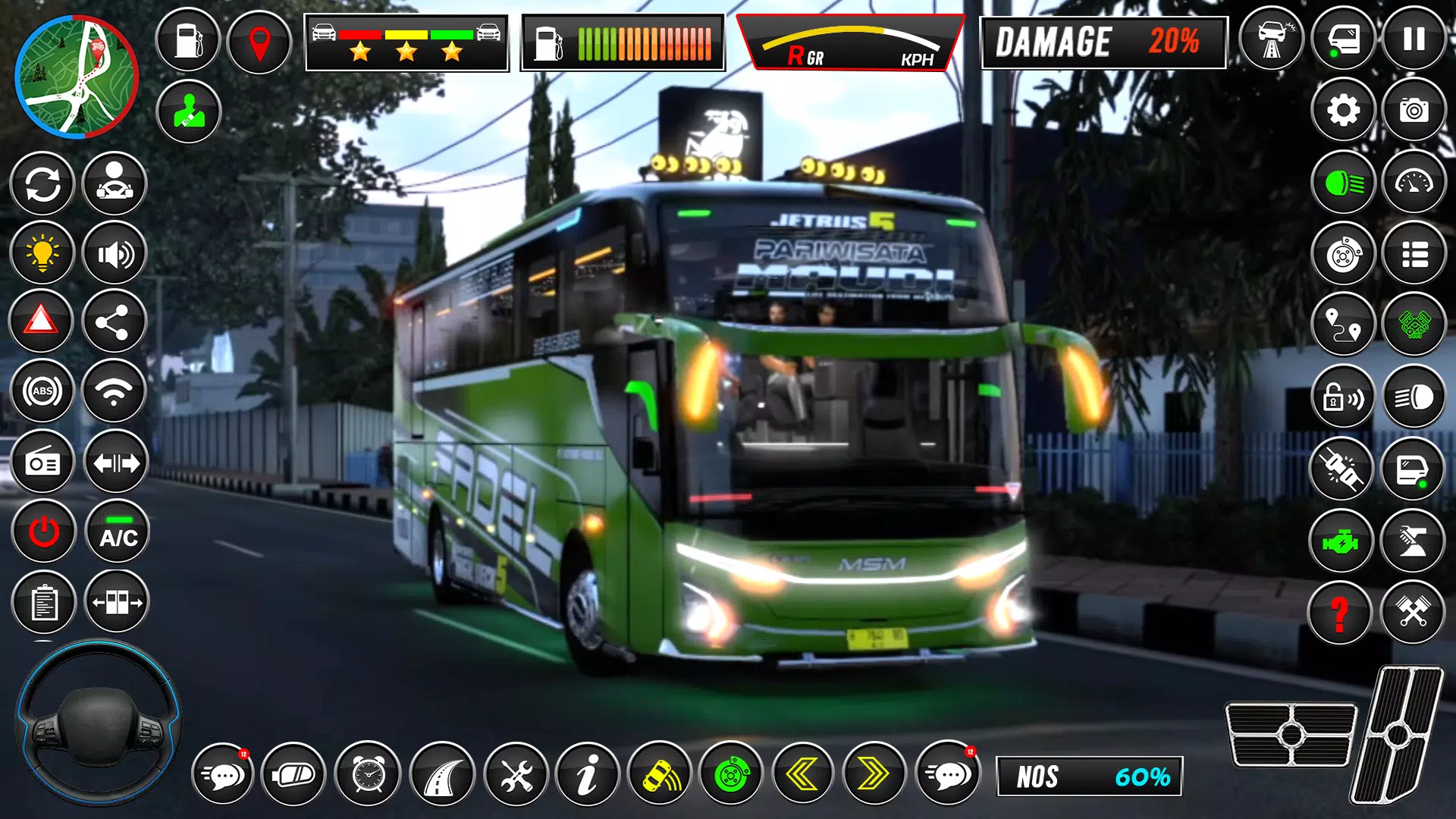 Bus Driving Games : Bus Games. ဖန်သားပြင်ဓာတ်ပုံ 0