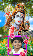 Lord Shiva photo Frame Zrzut ekranu 1