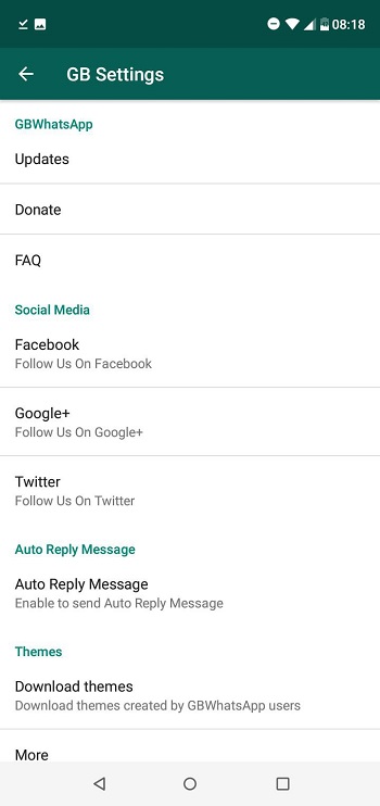 GB WhatsApp Pro v17.52 Screenshot 1