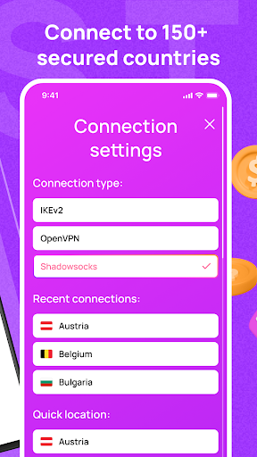 InstaVPN 螢幕截圖 1