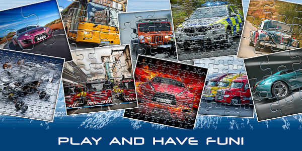 Cars Puzzles Game for boys Screenshot 2