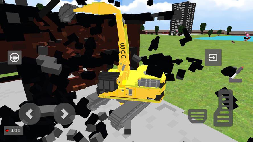Nextbots in Playground: Pixel Captura de pantalla 0