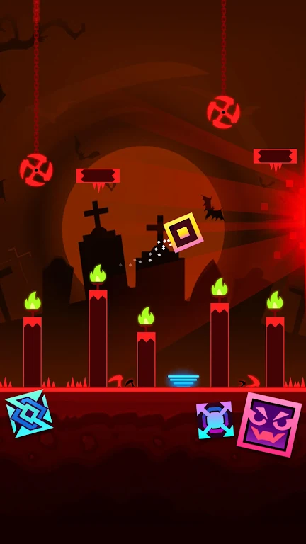 Block Dash: Geometry Jump Ekran Görüntüsü 2