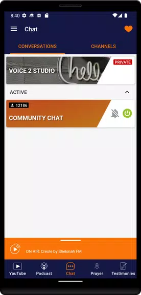 Shekinah App Tangkapan skrin 1