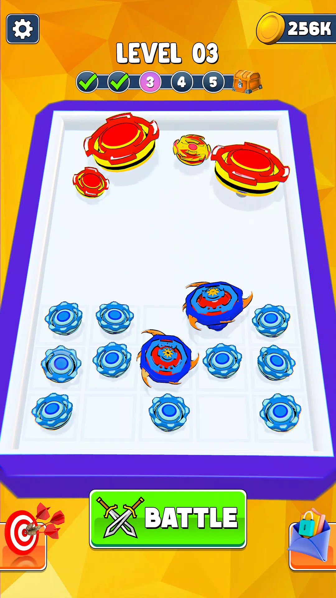 Merge & Battle Spinner Game应用截图第0张