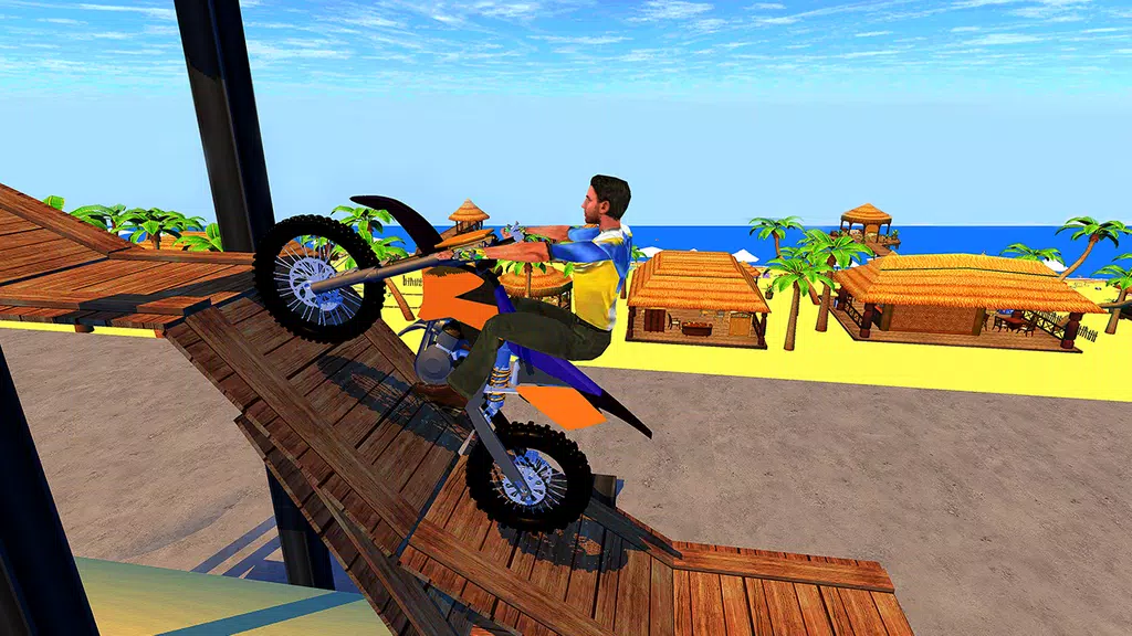 Racing Bike Stunts & Ramp Riding Schermafbeelding 2