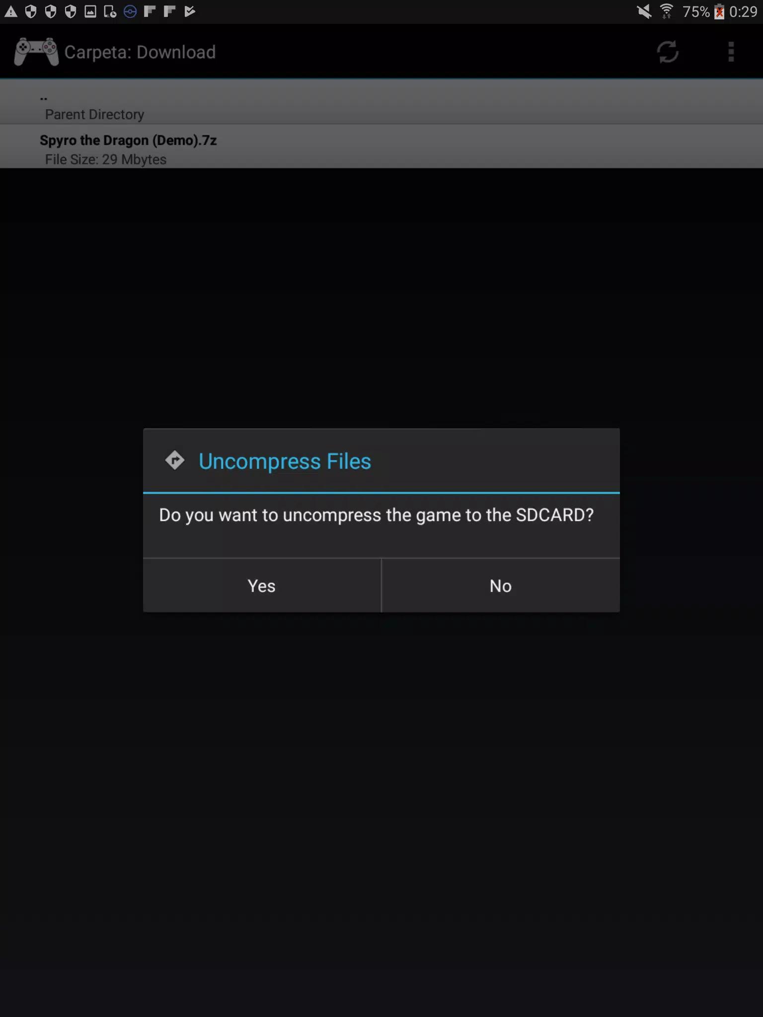 ePSXe sevenzip Plugin ภาพหน้าจอ 0