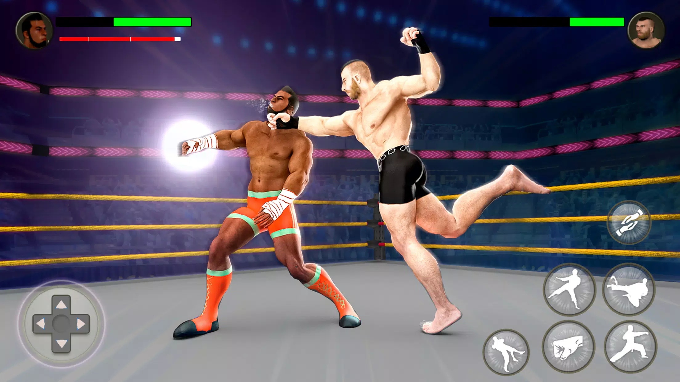 PRO Wrestling Fighting Game Zrzut ekranu 1