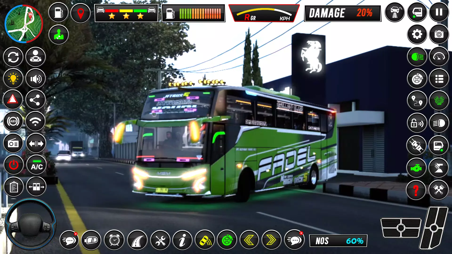 Bus Driving Games : Bus Games. ဖန်သားပြင်ဓာတ်ပုံ 2