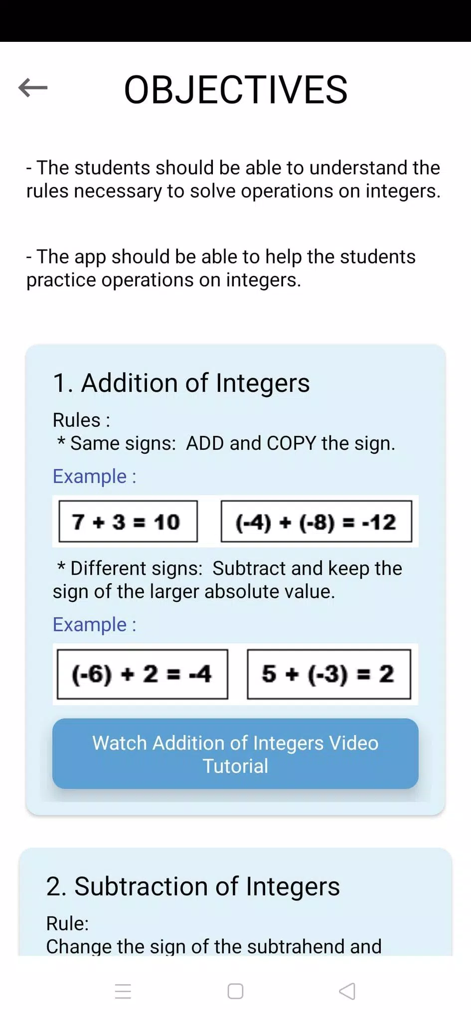 Integers Saga Screenshot 3