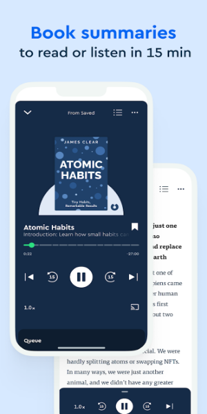 Blinkist: Book Summaries Daily Screenshot 1