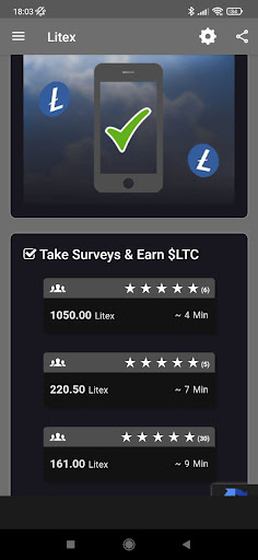 LTC4ME LTC Cloud Mining Screenshot 2