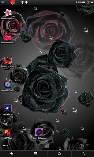 Roses live wallpaper Captura de pantalla 1