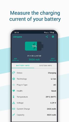 xAmpere - Battery Charge Info স্ক্রিনশট 0