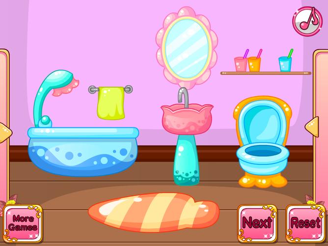 Princess Doll House Decoration Ekran Görüntüsü 3