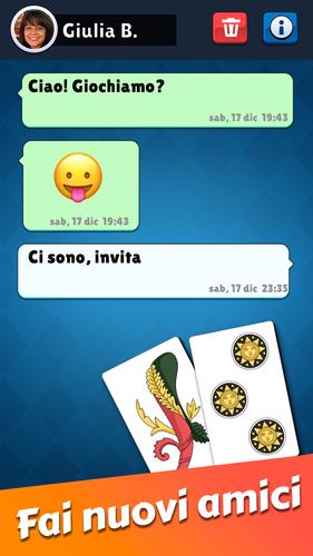 Classic Scopa - Card Game ဖန်သားပြင်ဓာတ်ပုံ 1
