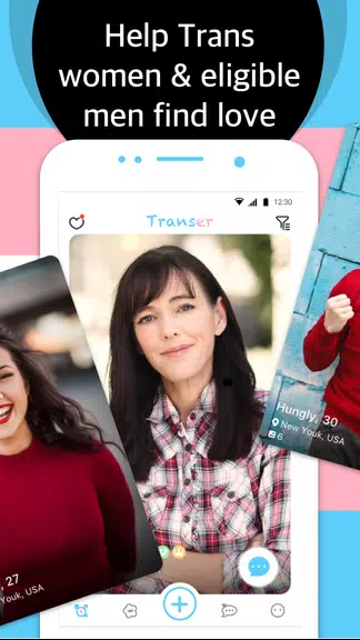 Transgender Dating: Meet Trans & Crossdresser Chat 스크린샷 2