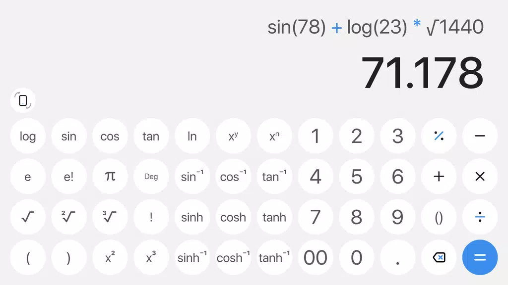 Simple Calculator for Android スクリーンショット 2