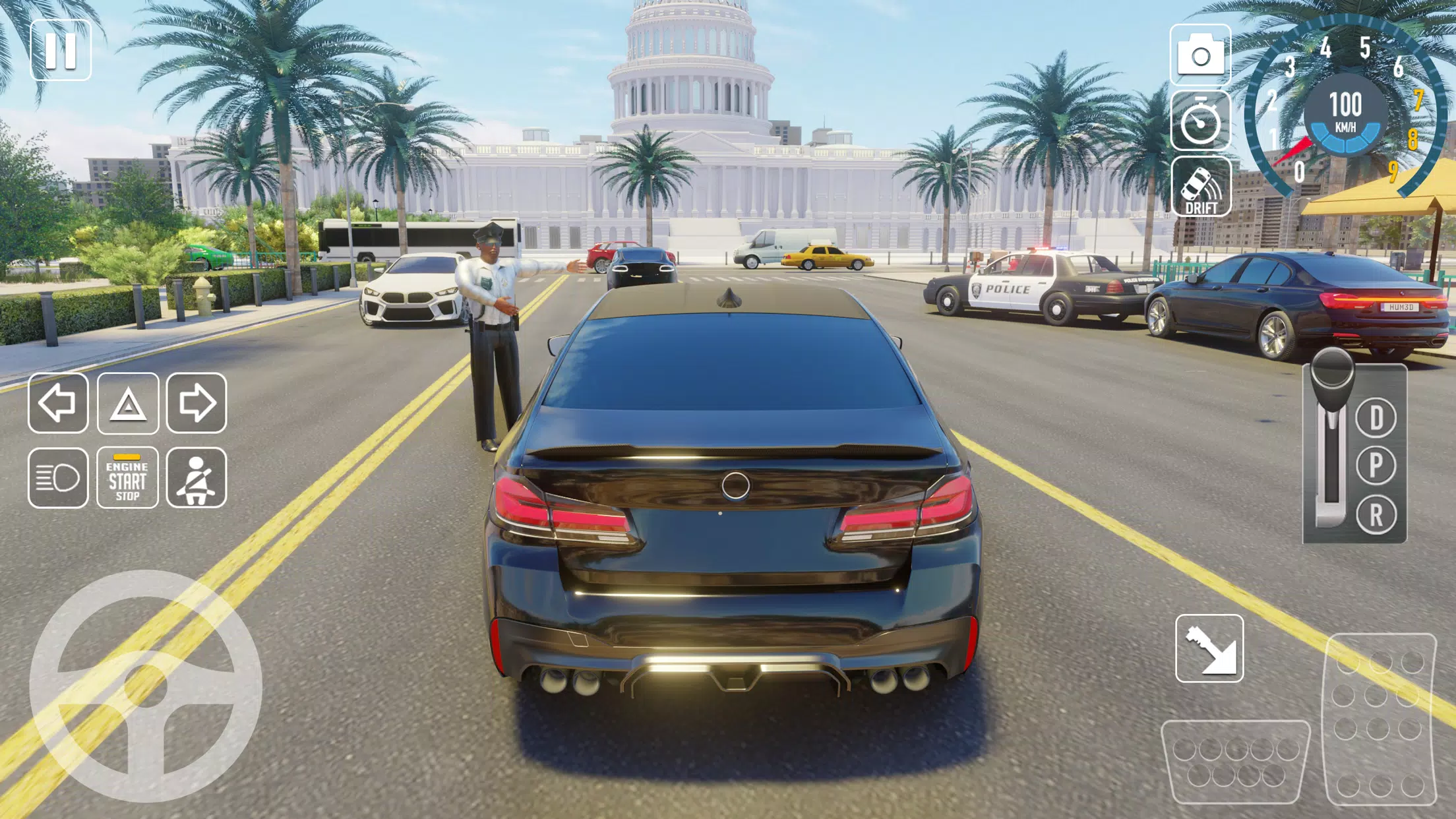Schermata Car Driving Simulator 2024 3
