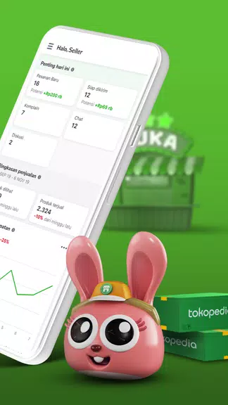 Tokopedia Seller Screenshot 1