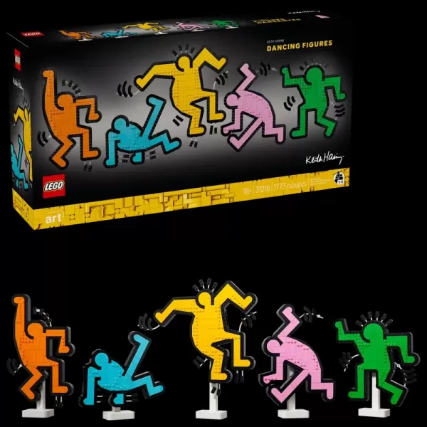 Lego Art: Keith Haring - Tokoh Menari