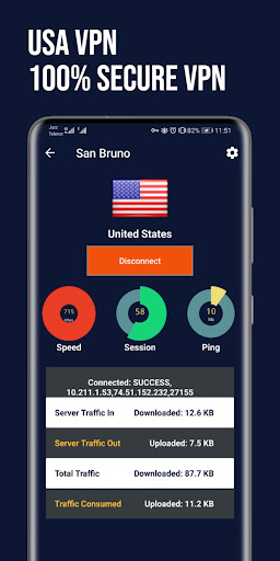 USA VPN Fast: Secure VPN Proxy应用截图第3张